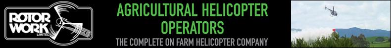 Rotor Work Agricultural Helicopter Operators Te Kuiti