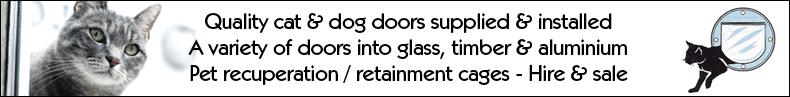 Back Door Cat Door Man / Pet Doors R Us Ltd